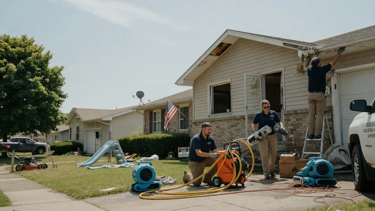 Water Damage Restoration in Ashley, IN near me